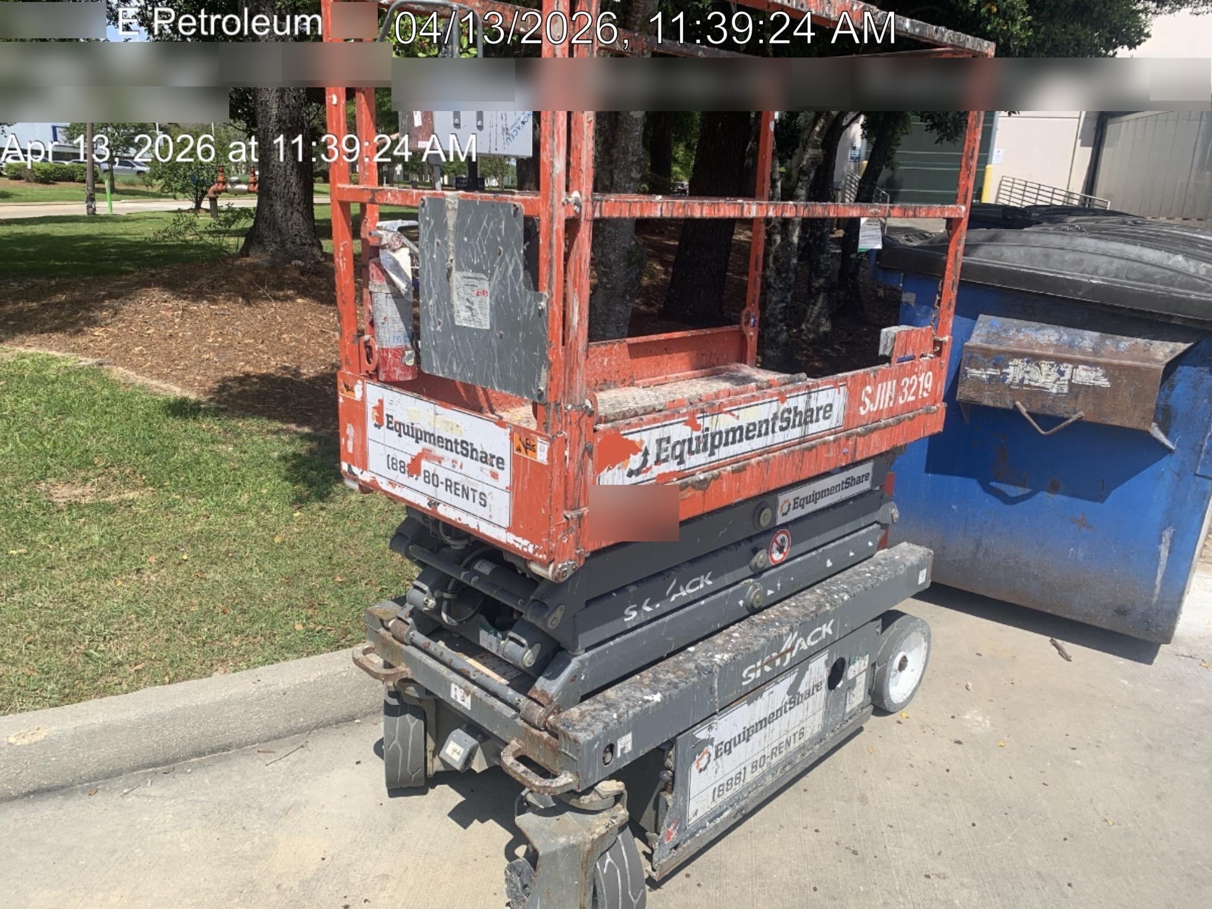 2019 Skyjack SJIII-3219 Standard w/Trojan Batteries