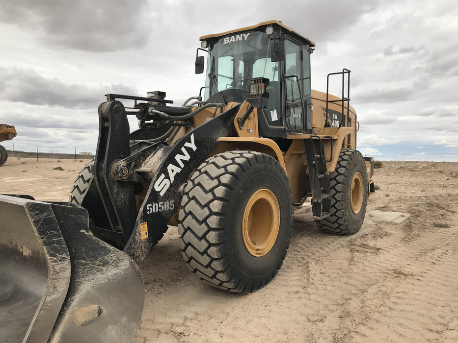 2019 Sany SW405K Cab, JRB Hydraulic QC, 4yrd Bucket, Standard Carriage, 72" Forks - SW405-00A