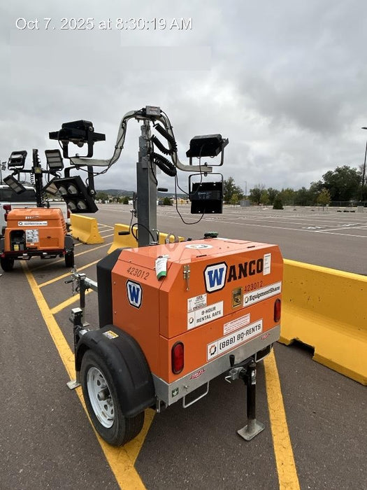 2024 Wanco WLTT-4MM4K Diesel, Deep Sea Controller, Shore Power Plug, Auto Start, (4) 350W LED Floodlights, 4kW Generator, 60 Gal Fuel Tank, 2" Ball, T3