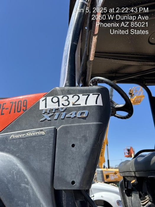 2022 KUBOTA RTV-X1140W-H (Canopy)