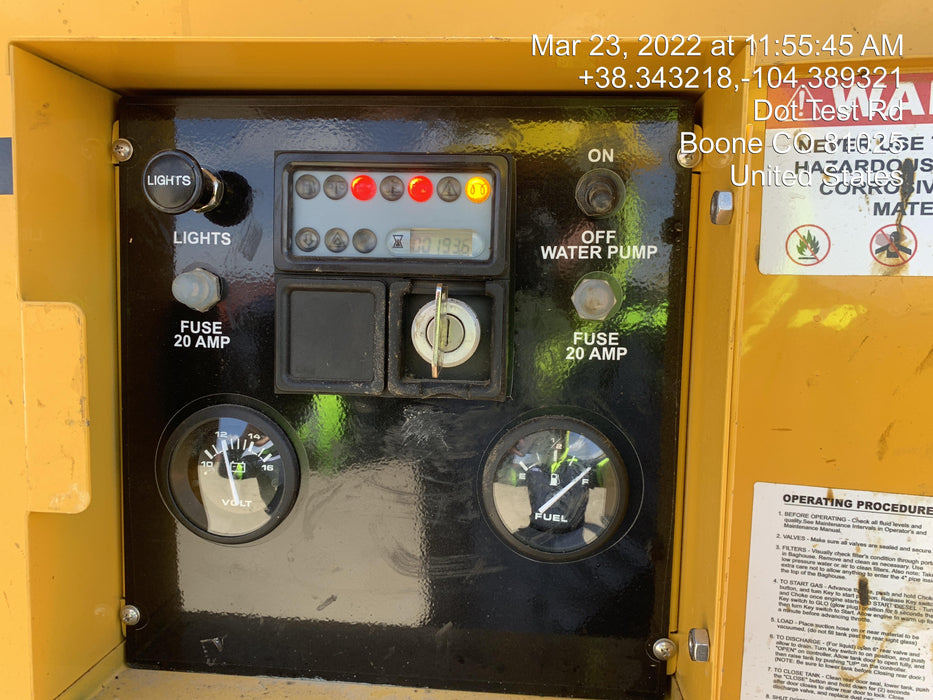 2021 Vac-Tron LP573XDT T4 Koehler Diesel Engine, 500 Gallon Debris Tank, x2 100 Gallon Water Tanks