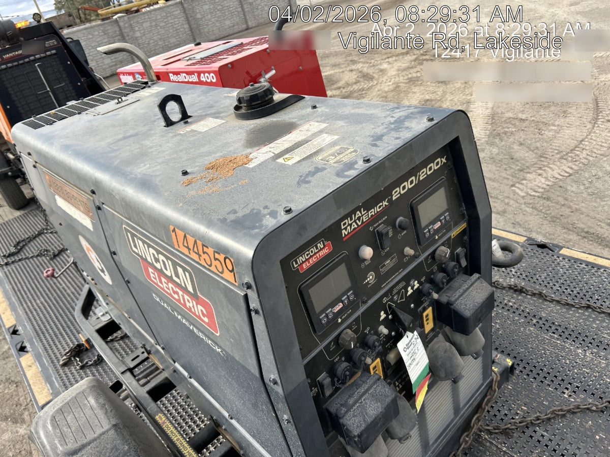 2021 Lincoln Electric Dual Maverick 200/200X Ready Pak 3 (includes trailer, cable rack, fender light kit)
