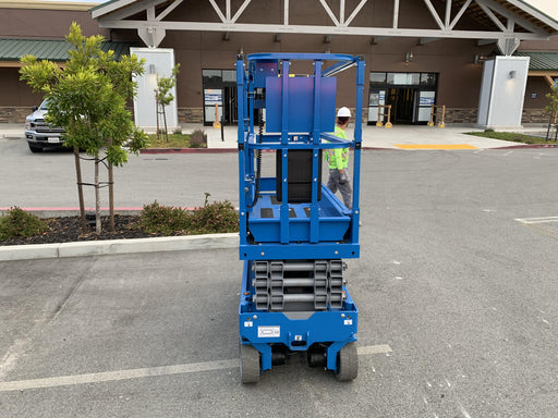 2020 Genie GS-1930 Solid Non Marking Tires, Beacon, Folding rails with half height swing gate, 800W Inverter