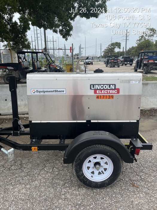 2024 Lincoln Electric LE400 Kubota V1505, Trlr, Cable Rack, Light Kit, ES Decals, T3