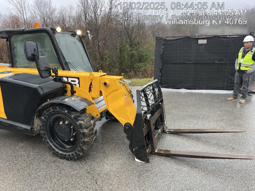2020 JCB 505-20TC Cab/Heat/Air, Solid Tires, Work Lights, Beacon, Aux Hydraulics, Back up Alarm, ES Decals