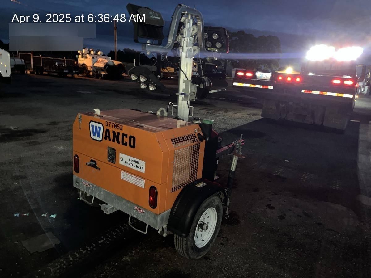2023 Wanco WLTT-4MM4K Diesel, Deep Sea Controller, Shore Power Plug, Auto Start, (4) 350W LED Floodlights, 4kW Generator, 60 Gal Fuel Tank, 2" Ball, T3