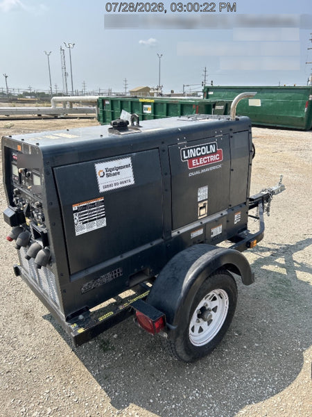 2024 Lincoln Electric Dual Maverick 200/200X Ready Pak 3, Includes Trailer, Cable Rack, Fender Light Kit K4382-1-RP3