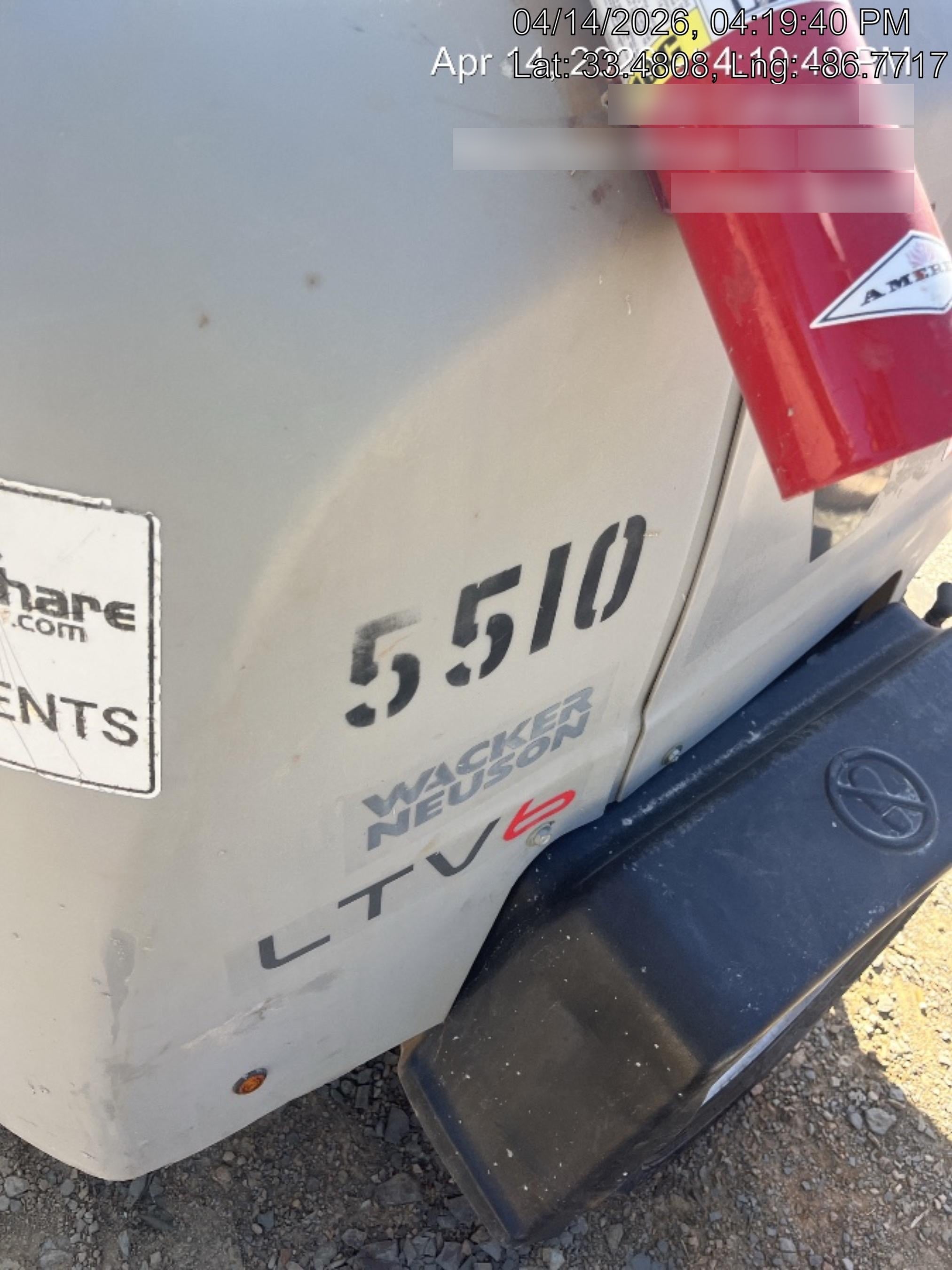 2017 Wacker Neuson LTV6L-MH Standard