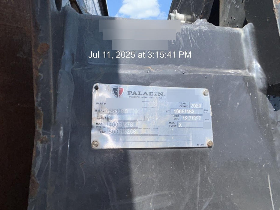 2020 PALADIN UTILITY GRAPPLE 11876-0022