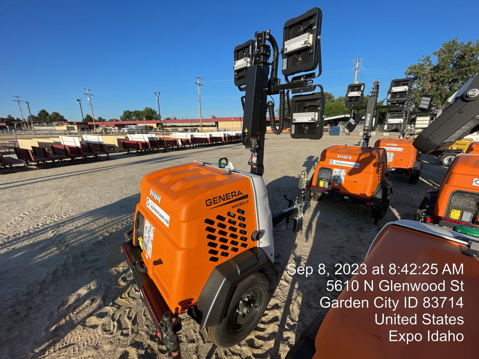 2023 Generac MLT2 Diesel, Flex Switch 120V Input, Powerzone Controller, (4) 320W LED Lights, 4kW Generator, 39.9 Gal Fuel Tank, 2" Ball, T3
