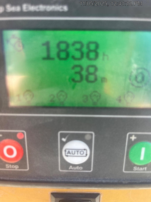 Allmand NLV3GR (4) LED Light Fixture 350W, 23' Vertical Mast, 3kW Prime, Towable, Deep Sea L401, Leveling Jacks, Yanmar T4F 5.8hp