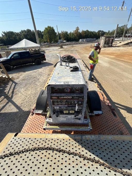 2024 Lincoln Electric LE400 Kubota V1505, Trlr, Cable Rack, Light Kit, ES Decals, T3