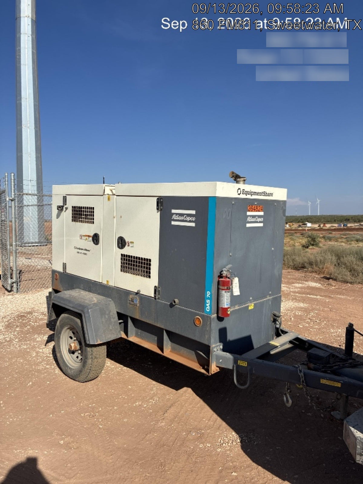 2022 ATLAS COPCO QAS 70