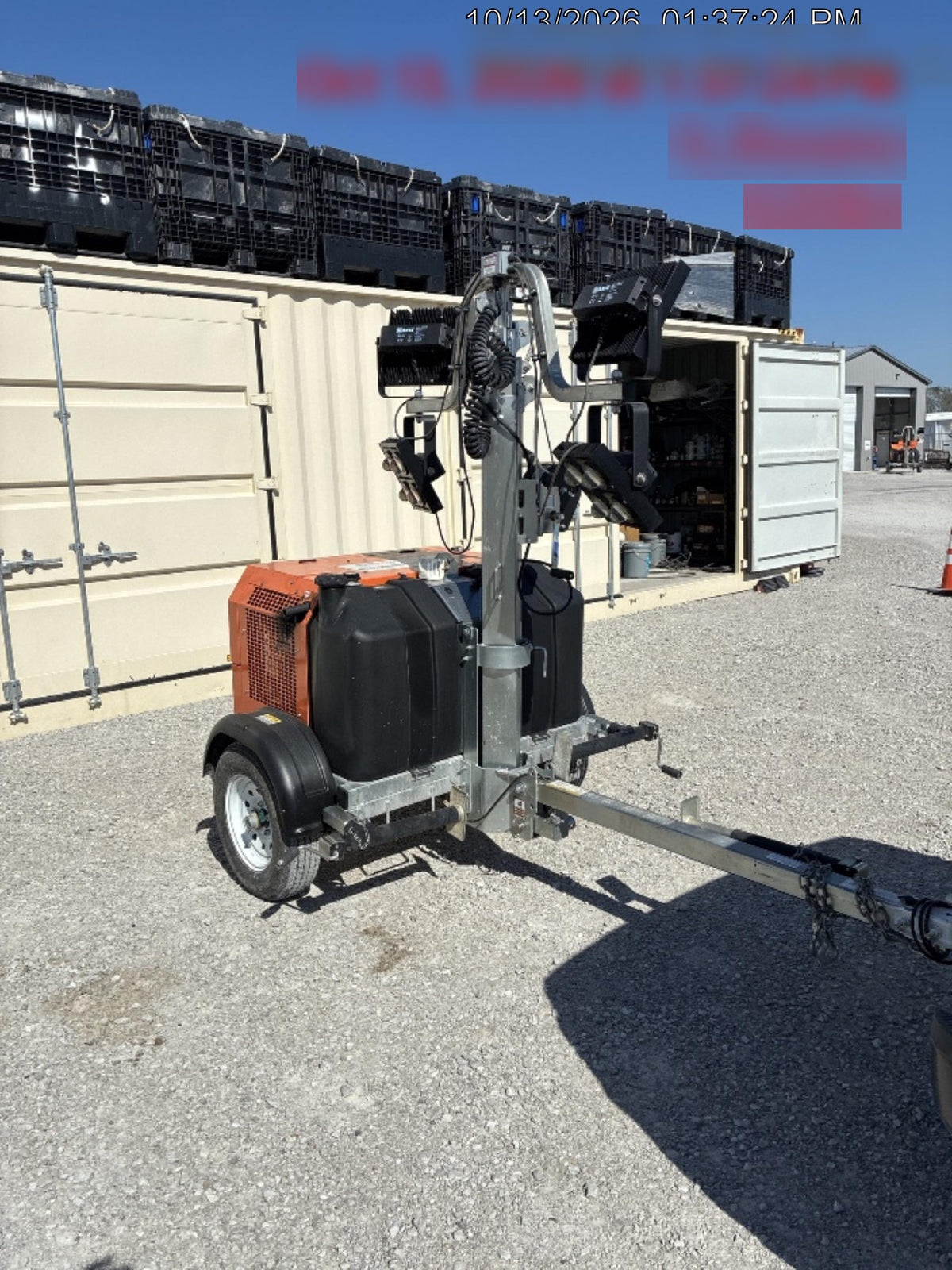 2024 Wanco WLTT-4MM4K Diesel, Deep Sea Controller, Shore Power Plug, Auto Start, (4) 350W LED Floodlights, 4kW Generator, 60 Gal Fuel Tank, 2" Ball, T3