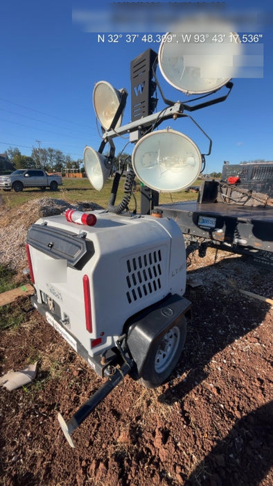 Wacker Neuson LTV6K-MH Wacker Neuson LTV6K Mobile Light Tower w/Fuel Level Sensor Installed