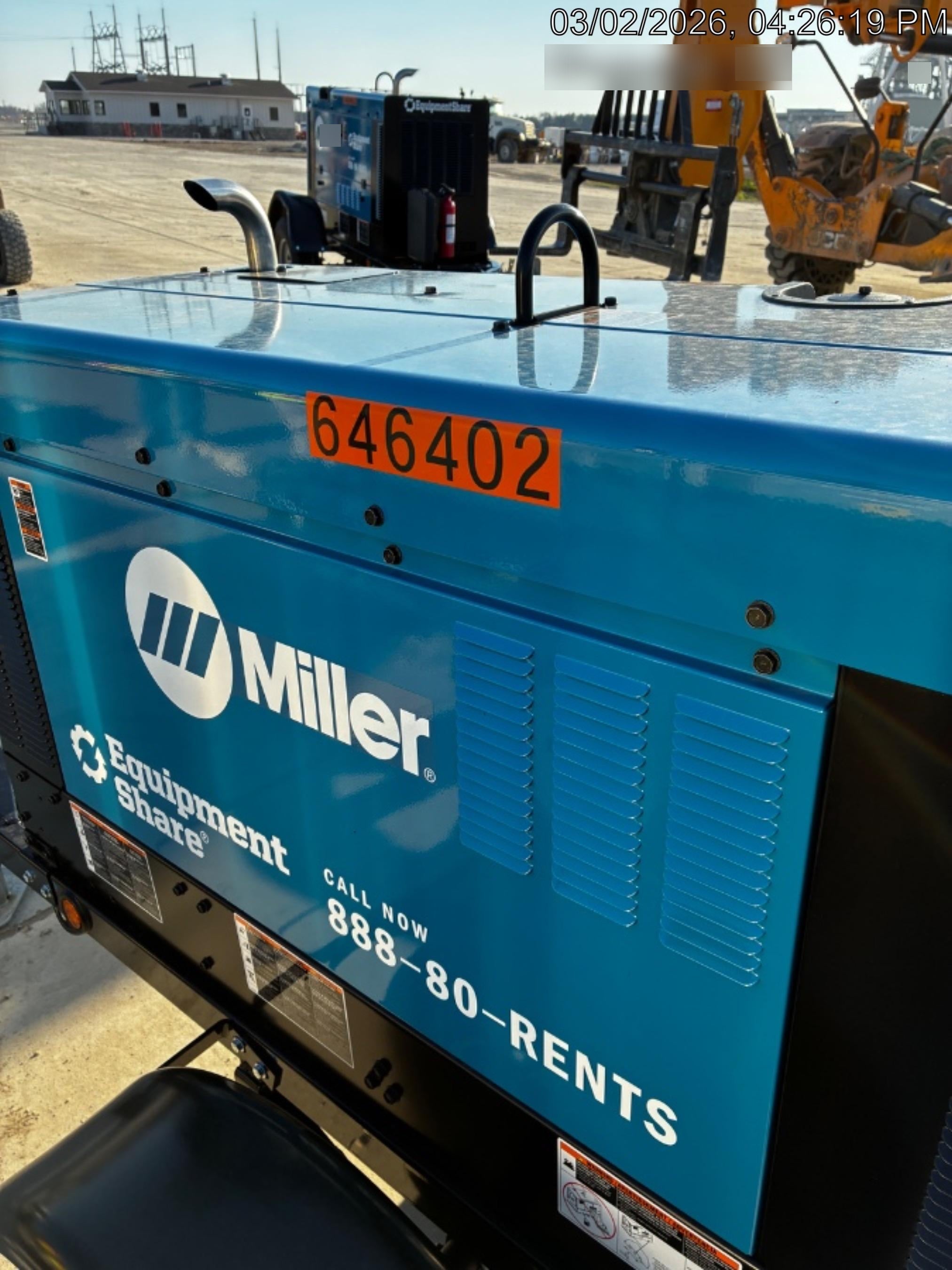 2026 MILLER ELECTRIC BIG BLUE 400