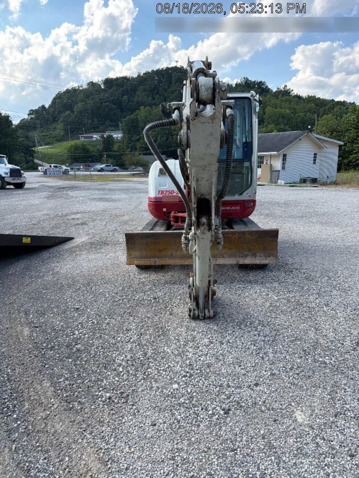 2022 Takeuchi TB250-2C Cab/Heat/Air, Rubber Tracks, Manual QC