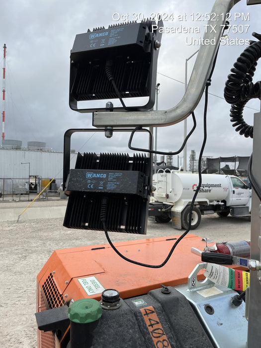 2024 Wanco WLTT-4MM4K Diesel, Deep Sea Controller, Shore Power Plug, Auto Start, (4) 350W LED Floodlights, 4kW Generator, 60 Gal Fuel Tank, 2" Ball, T3