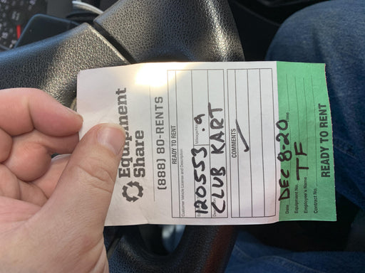 2021 Club Car CA1500D Canopy, 2-Seater, Diesel