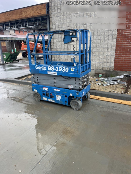 2018 Genie GS-1930 Genie GS-1930 w/Fixed Rail, Chain Entry