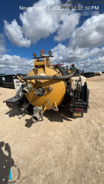 2020 Vac-Tron LP573XDT 24Hp Kohler Diesel - 500 Gal Debris Tank - 500 CFM Vacuum Pump - x2 100 Gal Water Tanks