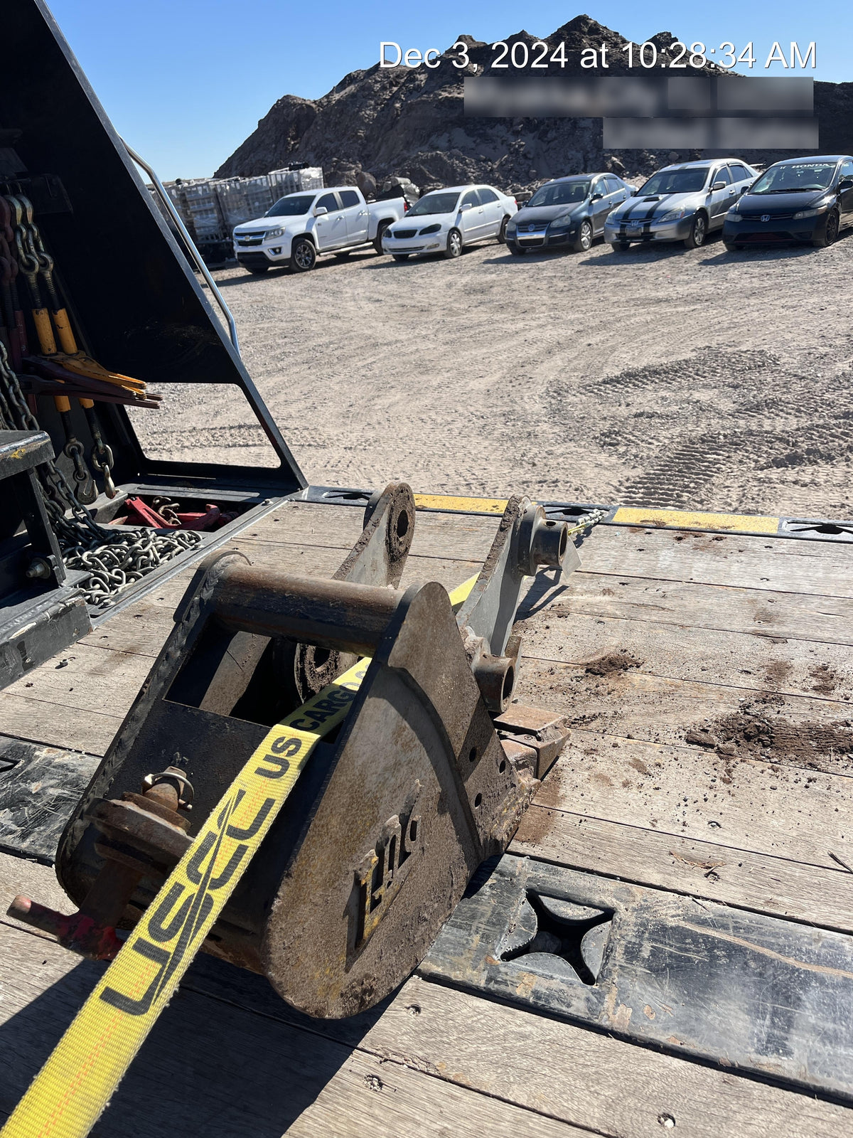 2023 TAG MANUFACTURING 12" HD Ditch QCB26 Bucket