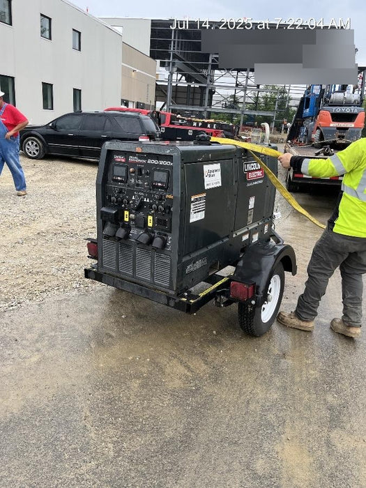 2024 Lincoln Electric Dual Maverick 200/200X Ready Pak 3, Includes Trailer, Cable Rack, Fender Light Kit K4382-1-RP3