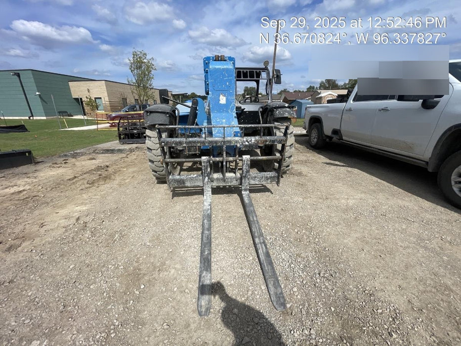 2019 Genie GTH-636 Canopy, Solid RT Tires, LED Work Lights, Beacon 60" QA Carriage, 48" Forks