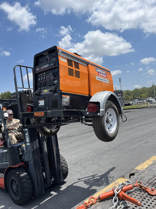 2022 Lincoln Electric LE400 Kubota V1505, Trlr, Cable Rack, Light Kit, ES Decals, T3
