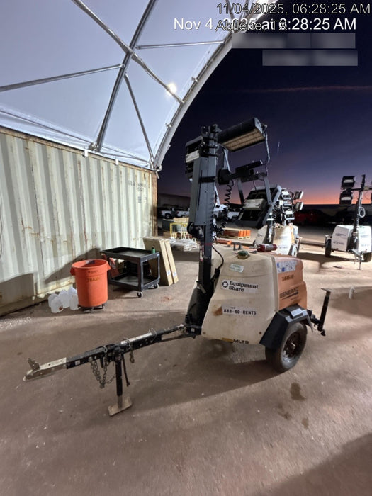 2023 Generac MLT2 Diesel, Flex Switch 120V Input, Powerzone Controller, (4) 320W LED Lights, 4kW Generator, 39.9 Gal Fuel Tank, 2" Ball, T3