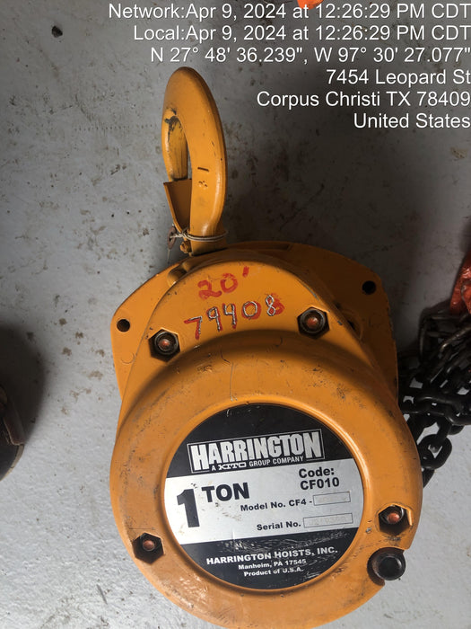 2020 HARRINGTON CF010-20