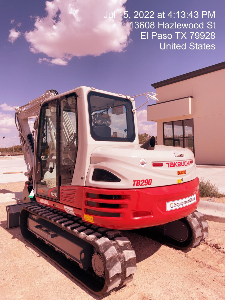 2022 TAKEUCHI TB290-CR