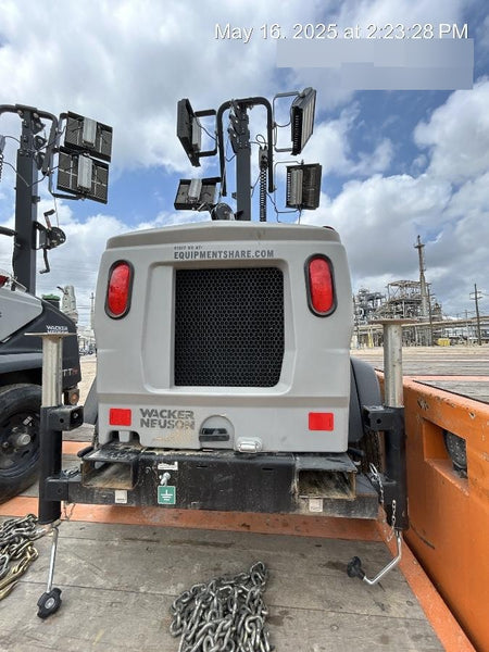 2024 Wacker Neuson LTT4 Diesel, Kohler KDW702, Deep Sea Controller, Auto Start, LED 320W, Bypass Outlet, T3