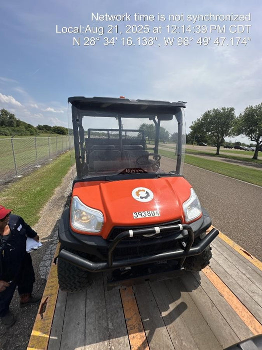 2020 Kubota RTV-X1140W-H Canopy, Diesel, 2 Seater, HDWS Tires, Windshield, Back up Alarm, Amber Strobe Light, Cargo Box