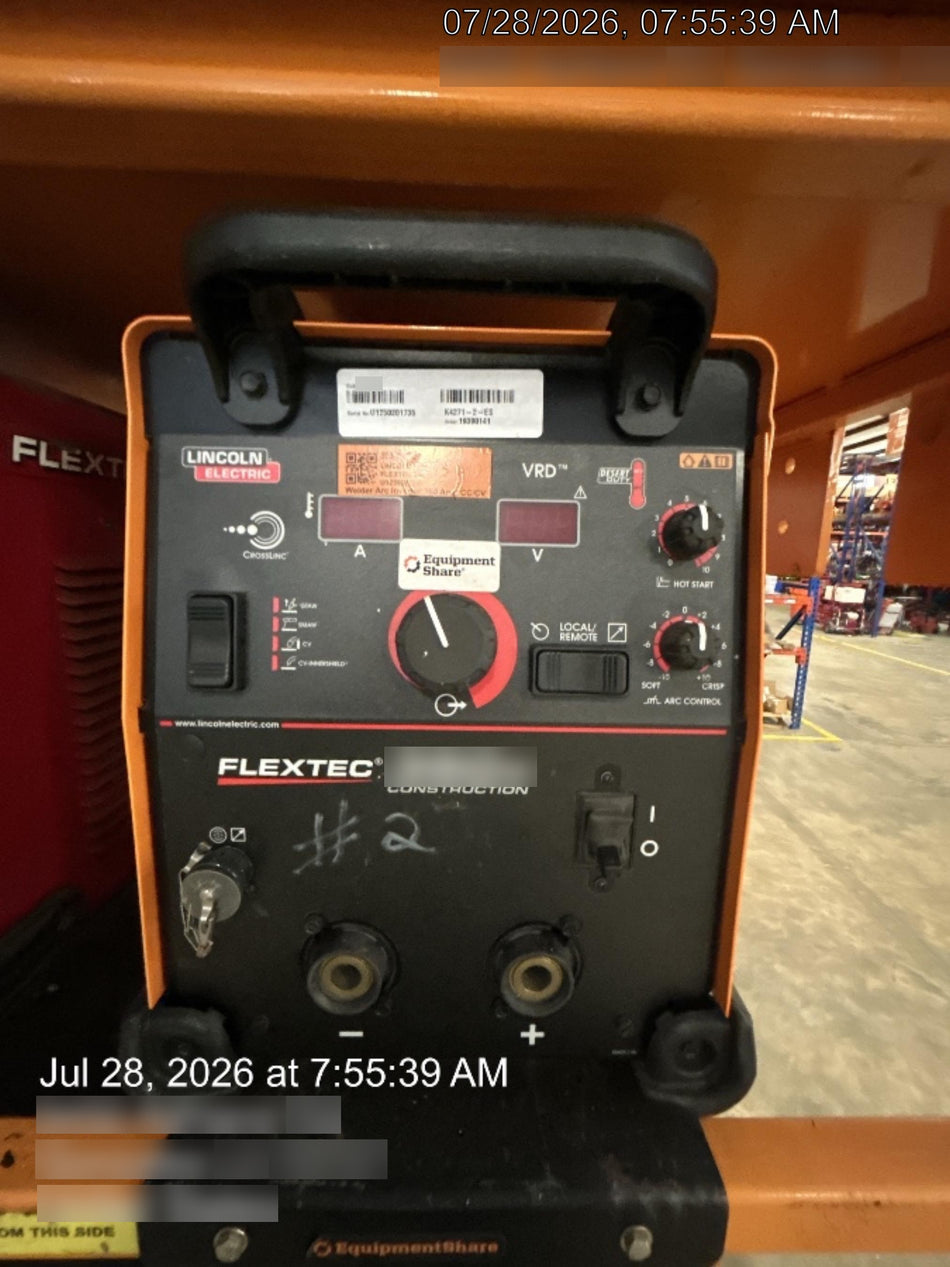 2025 LINCOLN ELECTRIC FLEXTEC 350X