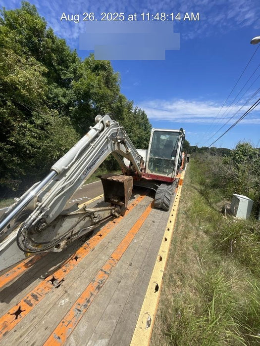 2019 Takeuchi TB290 Cab/Heat/AC Rubber tracks, Dozer blade, Travel alarm, Auxiliary hydraulics Manual QC, Hydraulic thumb, 18", 24", and 36" Buckets