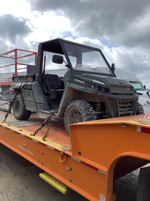 2021 Yanmar YU1000 Canopy, Steel Wheel, Poly WindShield, Beacon, Backup Alarm