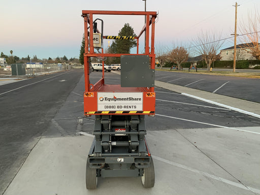 2020 Skyjack SJIII-3219 Solid NM Tires, Half height spring hinged entry gate, Dual Beacons, 800W Inverter