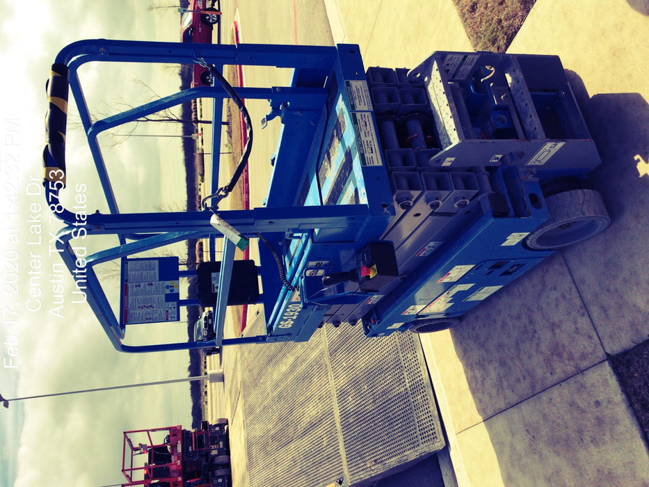 2019 Genie GS-1930 Fixed Rails with Chain Entry