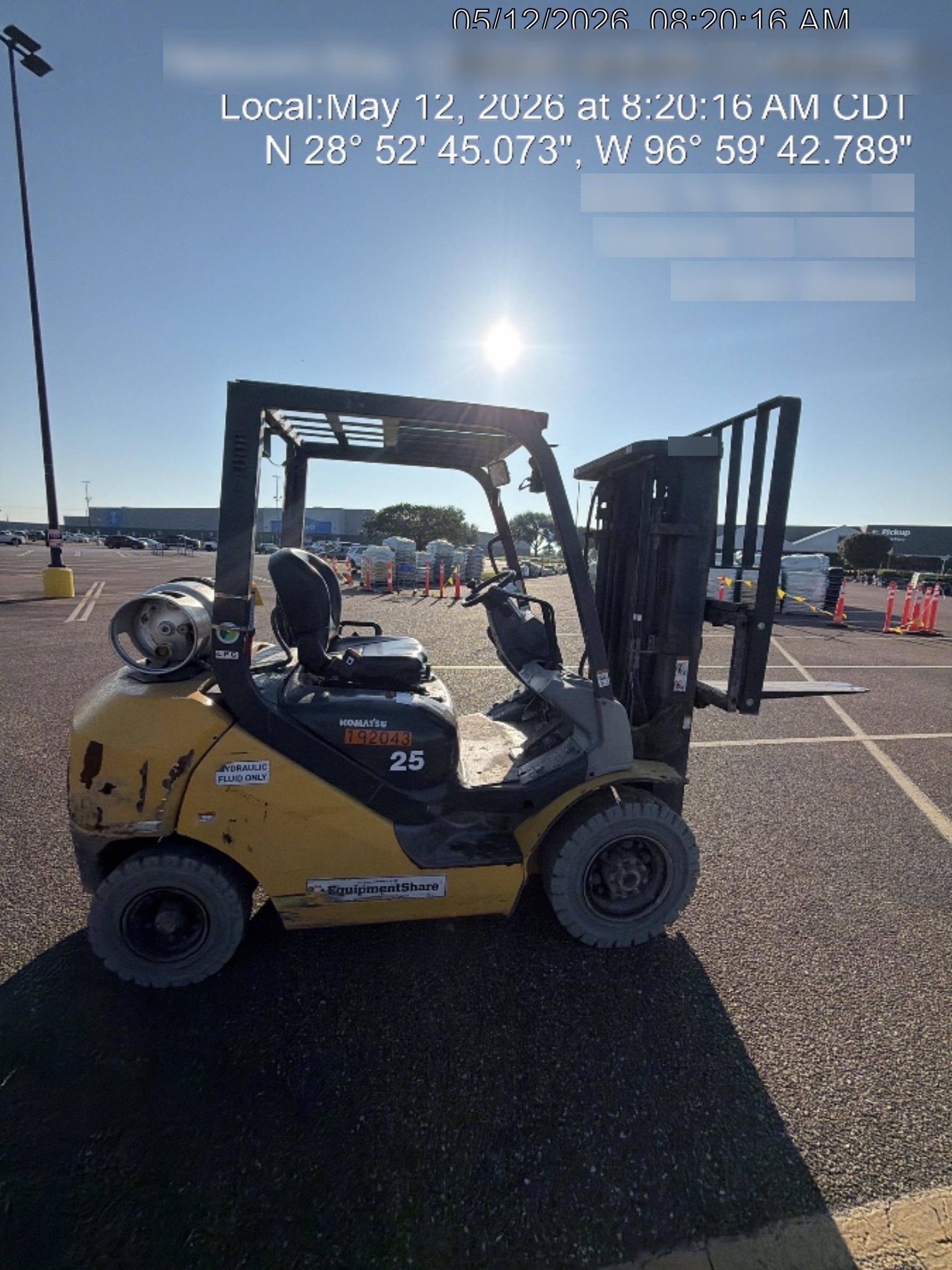 2021 KOMATSU FG25T-16