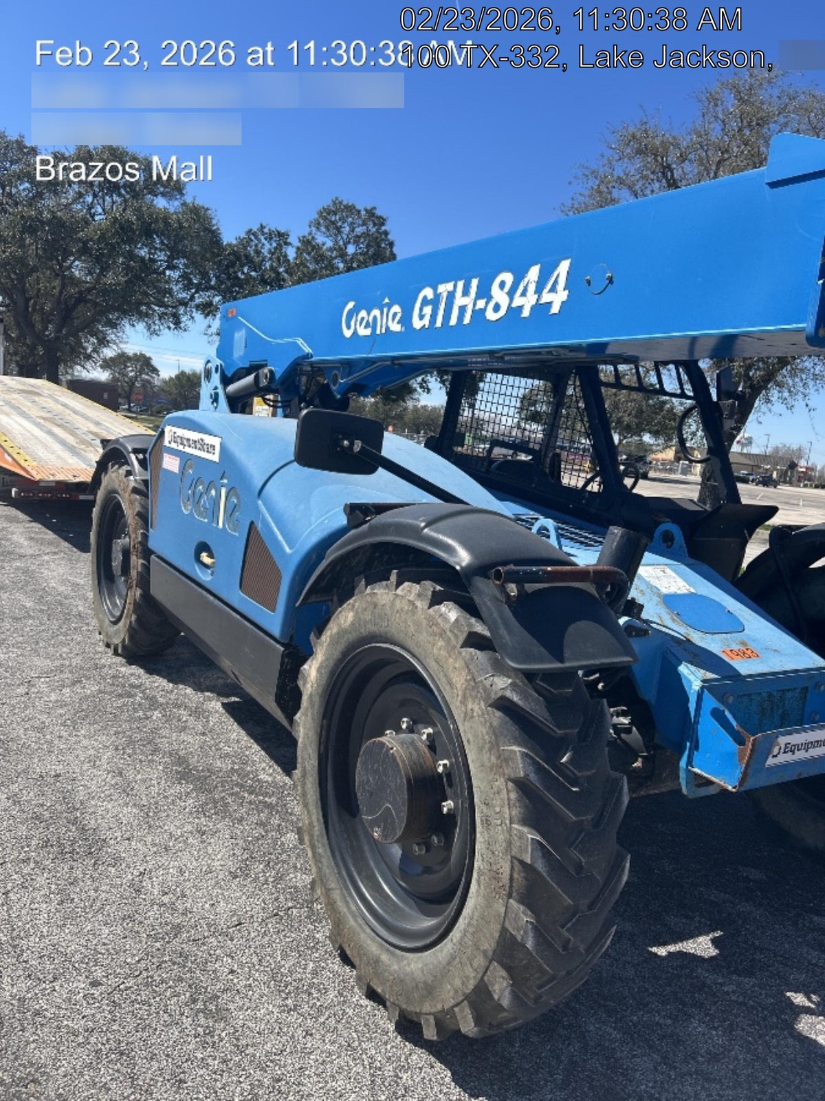2016 GENIE GTH-844