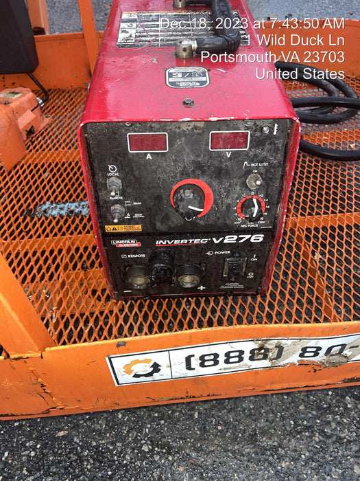 2021 LINCOLN ELECTRIC INVERTEC V276