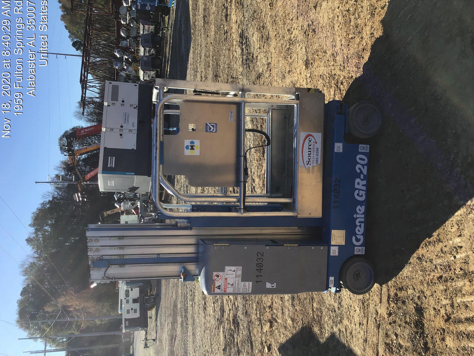 2020 GENIE GR-20
