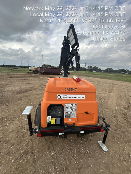 2024 Generac MLT2 Diesel, Flex Switch 120V Input, Powerzone Controller, 
(4) 320W LED Lights, 4kW Generator, 39.9 Gal Fuel Tank, 2" Ball, T3