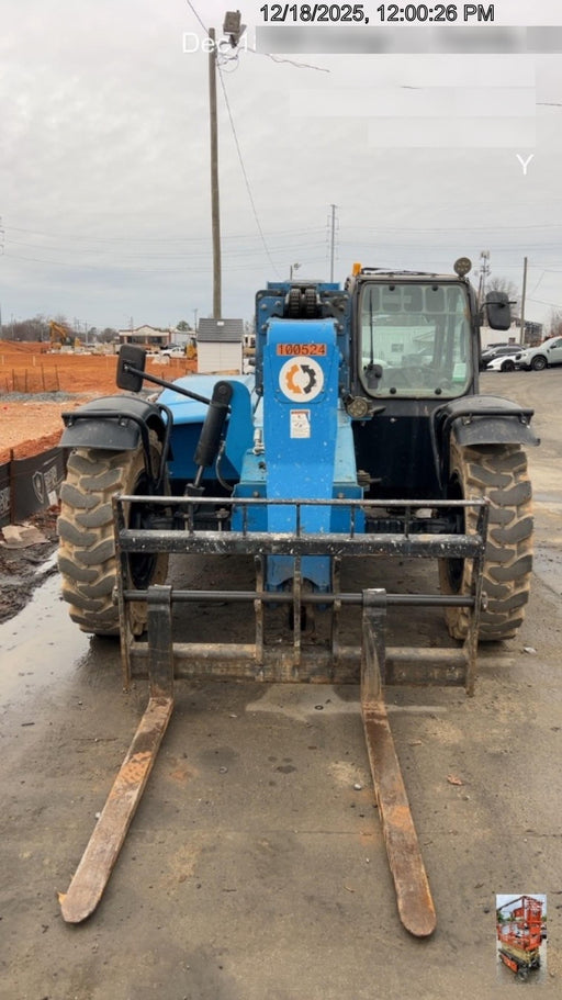 2020 Genie GTH-636 Cab/Heat/Air, Solid Tires, Work Lights, Beacon, Aux Hydraulics, Back up Alarm