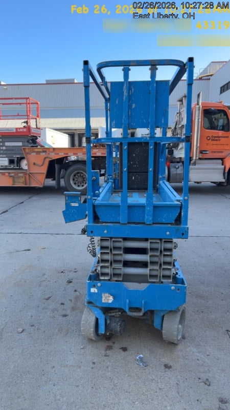 2020 Genie GS-1930 Solid Non Marking Tires, Beacon, Folding rails with half height swing gate