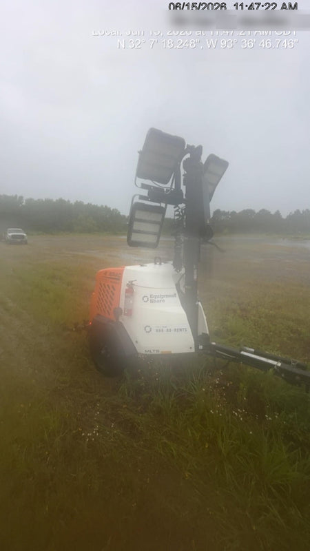 2023 Generac MLT2 Diesel, Flex Switch 120V Input, Powerzone Controller, 
(4) 320W LED Lights, 4kW Generator, 39.9 Gal Fuel Tank, 2" Ball, T3