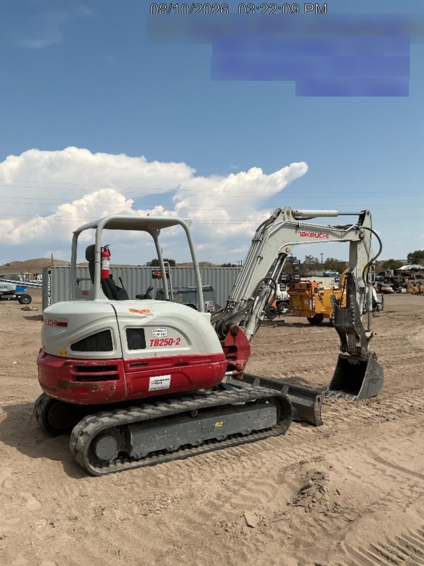2023 TAKEUCHI TB250-2R