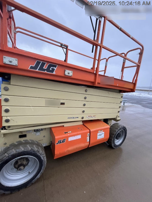 2019 JLG 4069LE Solid Non Marking Tires, Rotating Beacon