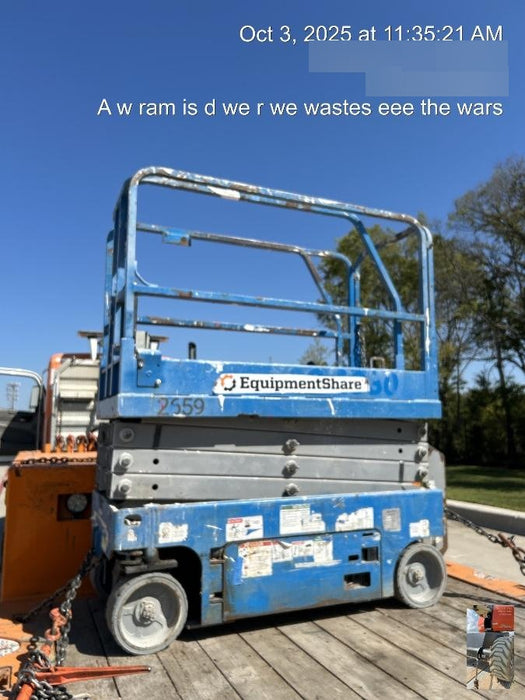 2017 Genie GS-1930 Genie GS1930 Scissor Lift